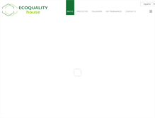 Tablet Screenshot of ecoqualityhouse.com